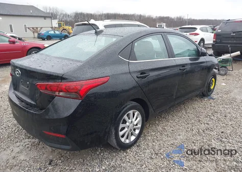 2022 Hyundai Accent Sel из США, поврежденный, VIN 3KPC24A67NE163003